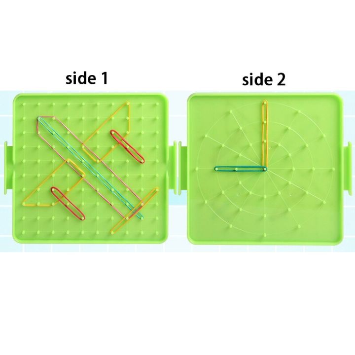 Kids%20Montessori%20Math%20Toys%20Geometry%20Cognition%20Plastic%20Toys%20Nail%20Board%20with%20Rubber%20Bands%20Children%20Early%20Educational%20Puzzle%20Game%20-%20Image%203