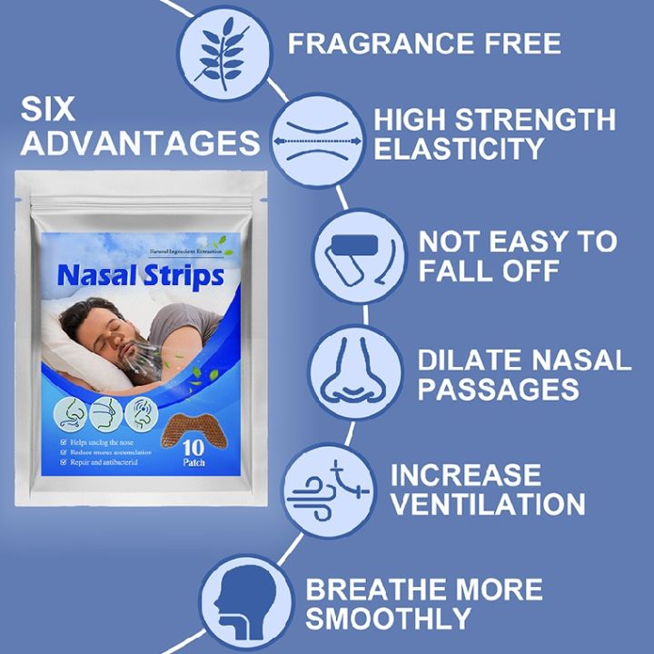 10pcs%20Nasal%20Strips%20Anti%20Snoring%20Sleep%20Aid%20Snore%20Stopper%20Breathe%20Better%20-%20Image%208
