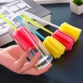Glass Cleaning Sponge Brush Bottle Cup Thermos A Cleaning Tool.