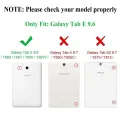 【happy one】Coque For Samsung Tab E 9.6 Cover Tablet Case For Samsung Galaxy Tab E 9.6 T560 T561 SM-561 SM-T560Fundas Leather Back Bag Capa. 
