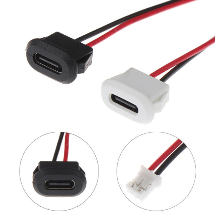 2Pin%20USB-C%20Type%20Waterproof%20USB%20Connector%20Direct%20Compression%20Female%20Base%20Socket%20Charging%20Interface%20With%20Welding%20Wire%20Demoo%20-%20Image%202