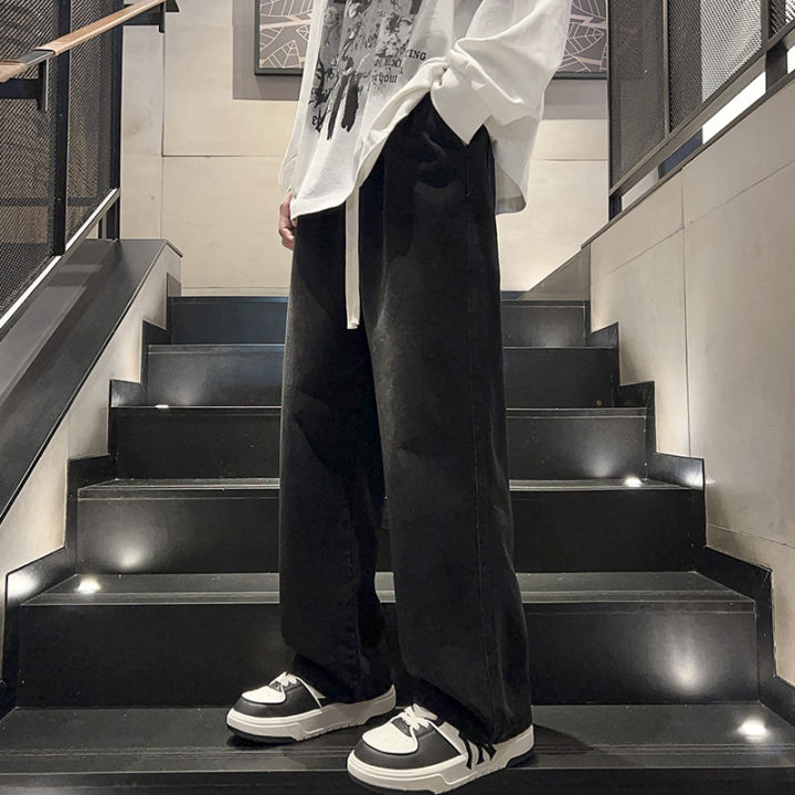Autumn%20and%20Winter%20Wide%20Leg%20Jeans%20Men's%20Korean%20Style%20Loose%20Trend%20Versatile%20High%20Street%20Retro%20Trousers%20Straight-Leg%20Pants%20American%20Pants%20-%20Image%202