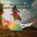 OQ BOGA 12 Styles Unisex Fashion Explosion-proof Cycling Sunglasses Men Women Outdoor Driving Night Vision Reflective Half Rim Anti-glare Sun Glasses UV400. 