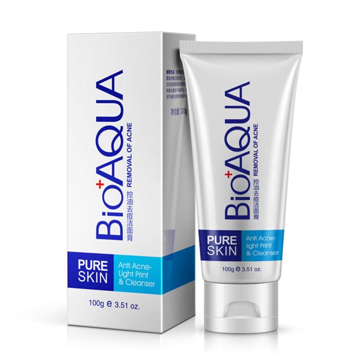 Crema y gel para tratamiento del acné y manchas en la piel