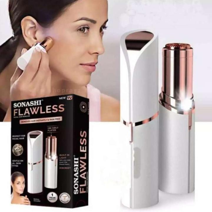Flawless Epilator Wax Finishing Touch Body Face Hair Remover Razor for Women