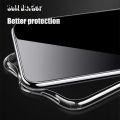 Casinglee For OPPO F19 Soft Case Clear Transparent Shockproof Car Magnetic Holder Ring Back Cover OPPO F19 Phone case cover.