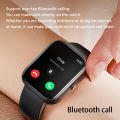 Men Smartwatch Fashion Bluetooth Call BT Music Alarm Clock Voice Assistant Waterproof Smart Watches For Android Phone G21. 