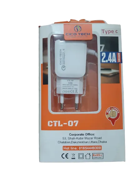 Cico%20Tech%20Type%20C-Charger%2018%20Wt%20Fast%20Charger%20White%20-%20Image%202
