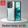 ( Redmi Note 14 5G ) Brand Cover " Xundd " Case For Xiaomi Redmi Note 14 5G Airbag Shockproof Shell Camera Protection Back Transparent Coverr  - Black. 