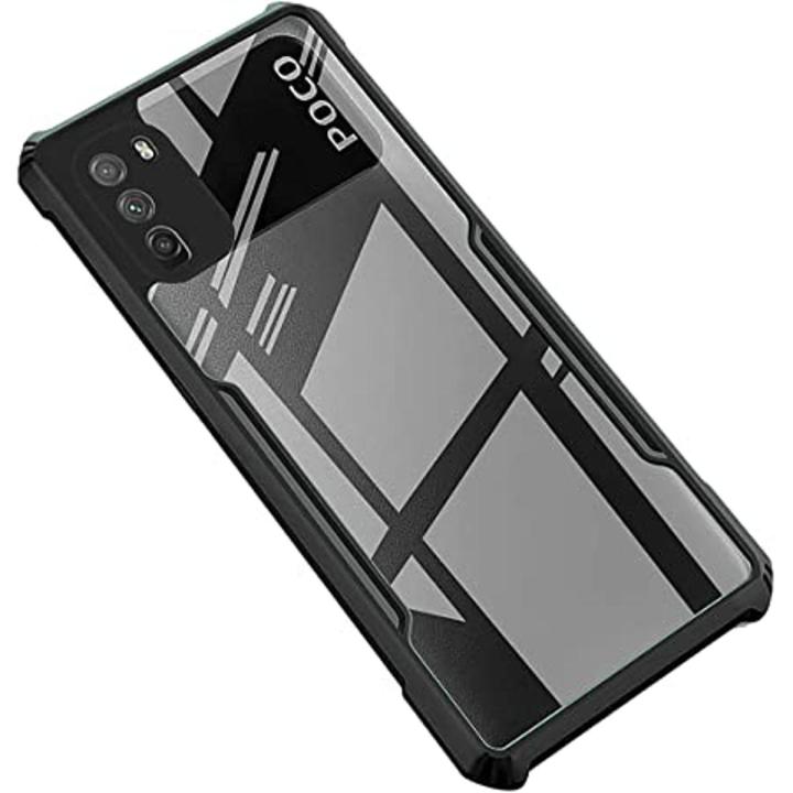 For Xiaomi Poco M3 Shockproof TPU Bumper Clear Acrylic Mobile Phone Case  For Poco M3 Back Cover Phone Phone Back Cover