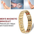 Men's Copper Magnetic Bracelet for Arthritis Pain Relief Elegant 99.99% Solid Copper Bracelets with Double-Row Strong Magnets 087.
