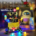 Original Thinkway Toys EVE Transforming WALL E Robot Action Figure Model Toy Kid Birthday Gift for Children Collection. 