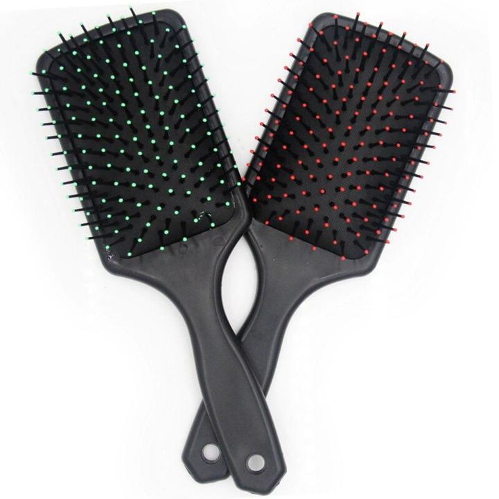 2 Pcs Professional Large Paddle Cushion Hair Brush