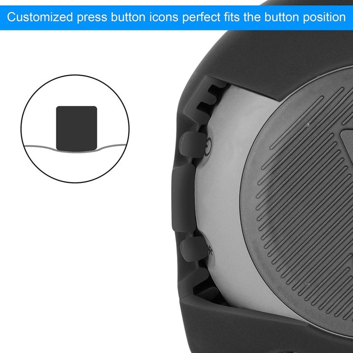 Protective%20Silicone%20Stand%20Up%20Carrying%20Case%20for%20Clip%203%20Waterproof%20Portable%20Bluetooth%20Speaker%20Black%20-%20Image%206