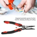 Metal Cutting Pliers, Labor Saving Compound Action Cutting Pliers for Clamping Bending. 