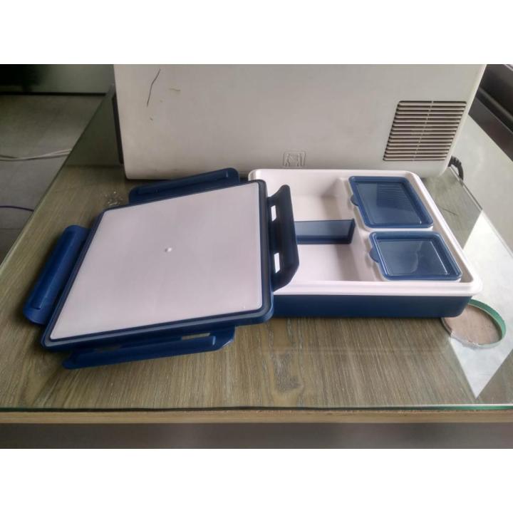 Pinnacle Leak-Proof Thermo Lunch Box, 3 Compartments | Insulated & Convenient for On-the-Go Meals - PG1900