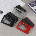 Tinplate U Disk Small Square Box Badge Gift Metal Packaging Box U Disk Large Square Box Window U Disk Small Iron Box jingu. 