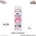 Bosny 190 Clearcoat spray for painting, Bosny lacquer spray, Clear, Bosny spray clear, Bosny spray paint clear, Bosny 190. 