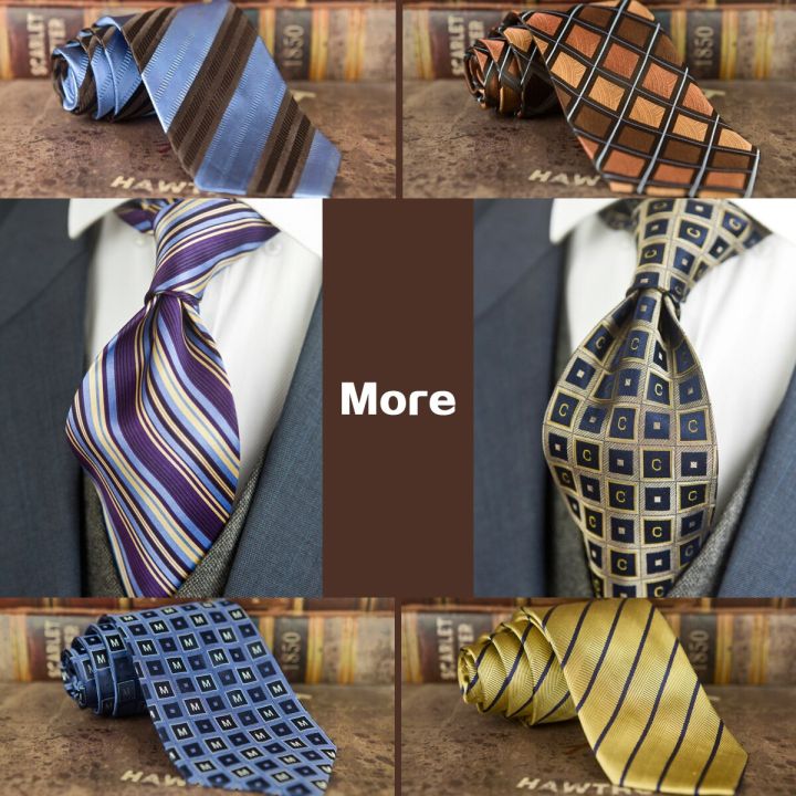 Ties%20Unusual%20Pattern%20Checked%20Abstract%20Polka%20Dots%20Stripes%20100%25%20Silk%20Jacquard%20Woven%20Fashion%20Brand%20New%20Casual%20Formal%20Party%20-%20Image%203