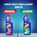 Harpic Toilet Cleaner Liquid 750ml Jasmine Power Plus 10x Total Clean, new & thicker formula kills 99.99% of germs with new Jasmine Fragrance. 