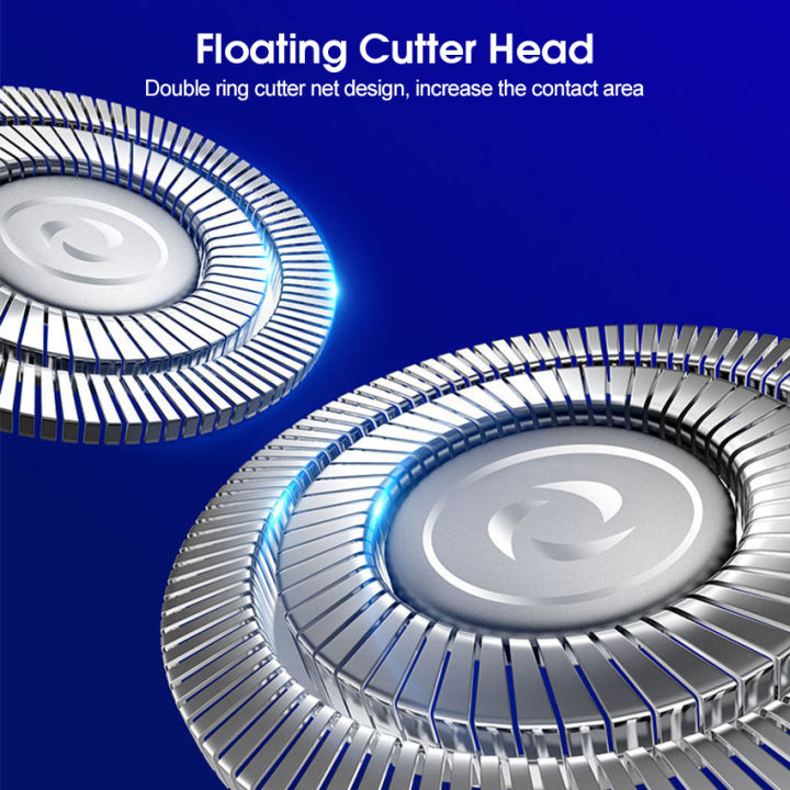 HEGRUS%20Mini%20Shaver%20for%20Men%20Mini%20Electric%20Powerful%20Electric%20Shaver%20Rechargeable%20Portable%20Electric%20Shaver%20Multifunctional%20Shaver%20Men's%20Razor%20with%20Quartz%20Dial%20COB%20Side%20Light%20-%20Image%204