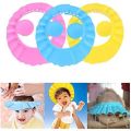Adjustable Baby Swim Cap, Adjustable Baby Swim Cap Bath Shampoo Eye Protection Head Shower Water Cover Baby Care Wash Hair Shower Cap For 0-6 Years Kids. 1 pcs. 