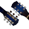 Matte Blue Premium Acoustic Guitar -2024 Edition. 