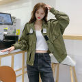 insWorkwear Short Jacket Women's Spring and Autumn Clothing2023New Korean Style Harajuku LoosebfEarly Autumn Fashionable Clothes on the Street.