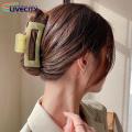 Hair Claw Clip Elegant Women Head Back Hair Clamp.