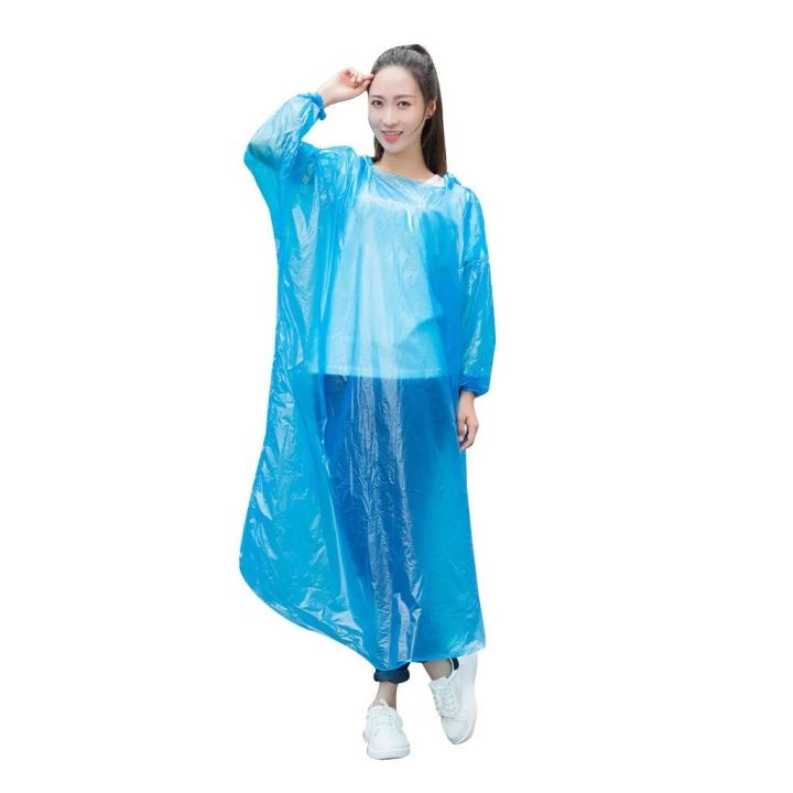 1pcs%20Disposable%20Adult%20Emergency%20Waterproof%20Rain%20Coat%20Motorcycle%20Rainwear%20Long%20Style%20Hiking%20Poncho%20Environmental%20Rain%20Jacket%20-%20Image%204