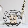 3D Geometric Wedding Geometric Candlestick Candle Tea Light Holder Gold for Home Decoration Accessories Supplies. 