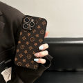 Fashion luxury LV trendy brand case for iPhone 15 Pro Max 14 13 12 pro 11 soft cover.