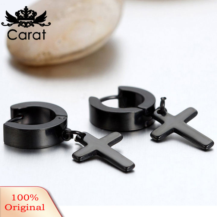 Carat%20Ear%20Dangle%20Huggie%20Hinged%20Hoop%20Huggie%20Hinged%20Hoop%20Earrings%20-%20Image%203