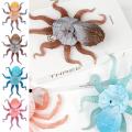 Squishyy Octopus Toys Anti Stress Squeeze Fidget Toy Decompression Play Set Soft Silicone Marine Animal Simulation Model For Kid.