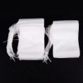 100 Pcs Disposable Empty Tea Bag String Heat Seal Filter Paper.