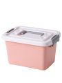Small phary toy plastic 30L transparent large moving storage miscellaneous sorting box. 