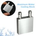 Water Cooling Block 40x40mm Aluminum For TEC Peltier Plate. 