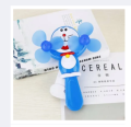 1 PC Doraemon Portable Manual Hand Crank Mini Fan Without Battery. 