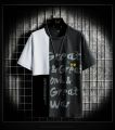 2024 New Printed Synthetic Fabric Summer Men's Short Sleeve T-Shirt. 