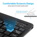 10inch Bluetooth Wireless Keyboard/Mouse Portable Ultrathin Lightweight For iPad Tablet Android Cellphone Laptop.