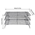 Stainless Steel Non Stick Wire Grid Tray Cake Baking Cooling Rack Oven Shelf Dounp. 