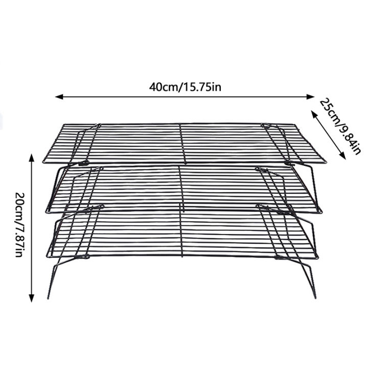 Stainless%20Steel%20Non%20Stick%20Wire%20Grid%20Tray%20Cake%20Baking%20Cooling%20Rack%20Oven%20Shelf%20Dounp%20-%20Image%204