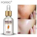 ROREC White Rice Serum Reduces Wrinkles and Lighten Dark Spots Pore Minimizer Anti- Aging Face Moisturizer Skin Lightening - 15ml. 