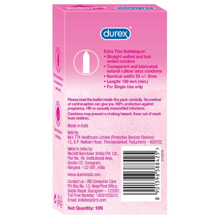 Durex%20Extra%20Thin%20Bubblegum%20Flavoured%20Condoms%20-%2010%20Pcs%20Pack%20(Made%20in%20India)%20-%20Image%208