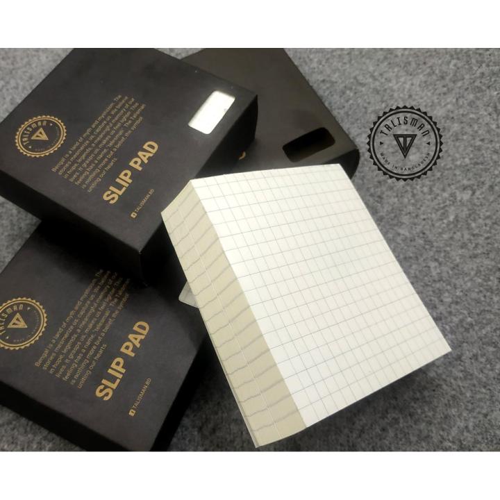 Tear Off Notepad (Slip Pad) - Offset Paper (Grid Pages)_1 box | Daraz ...