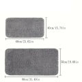 Anti-slip bathroom floor mat water absorbent bath mat home decoration. 