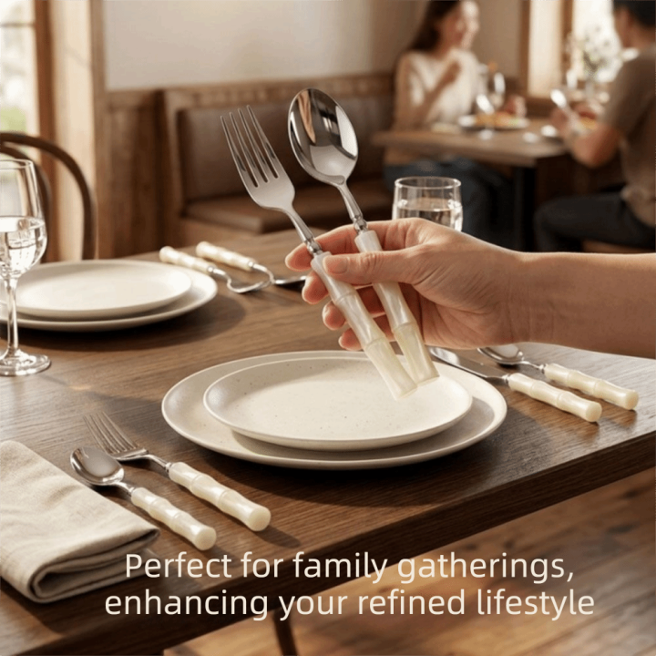 Creative%20Bamboo%20Shape%20Handle%20Fork%20and%20Spoon%20304%20Stainless%20Steel%20Light%20Design%20Western%20Dinnerware%20Flatware%20Classical%20Elegance%20Bamboo%20Handle%20Cutlery%20Household%20Goods%20-%20Image%203