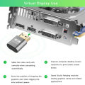 Headless Ghost DDC EDID Dummy Plug Virtual Display Emulator Adapter HDMI.