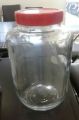 Premium Quality Glass jar Storage-3.5L Big Size-1Piece/2Kg Glass Container/Glass Jar for Kitchen-1pcs.