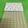 100Pcs Self Adhesive Door Stopper Rubber Damper Buffer Cabinet Bumpers Silicone Furniture Pads Cushion Protective Pads.